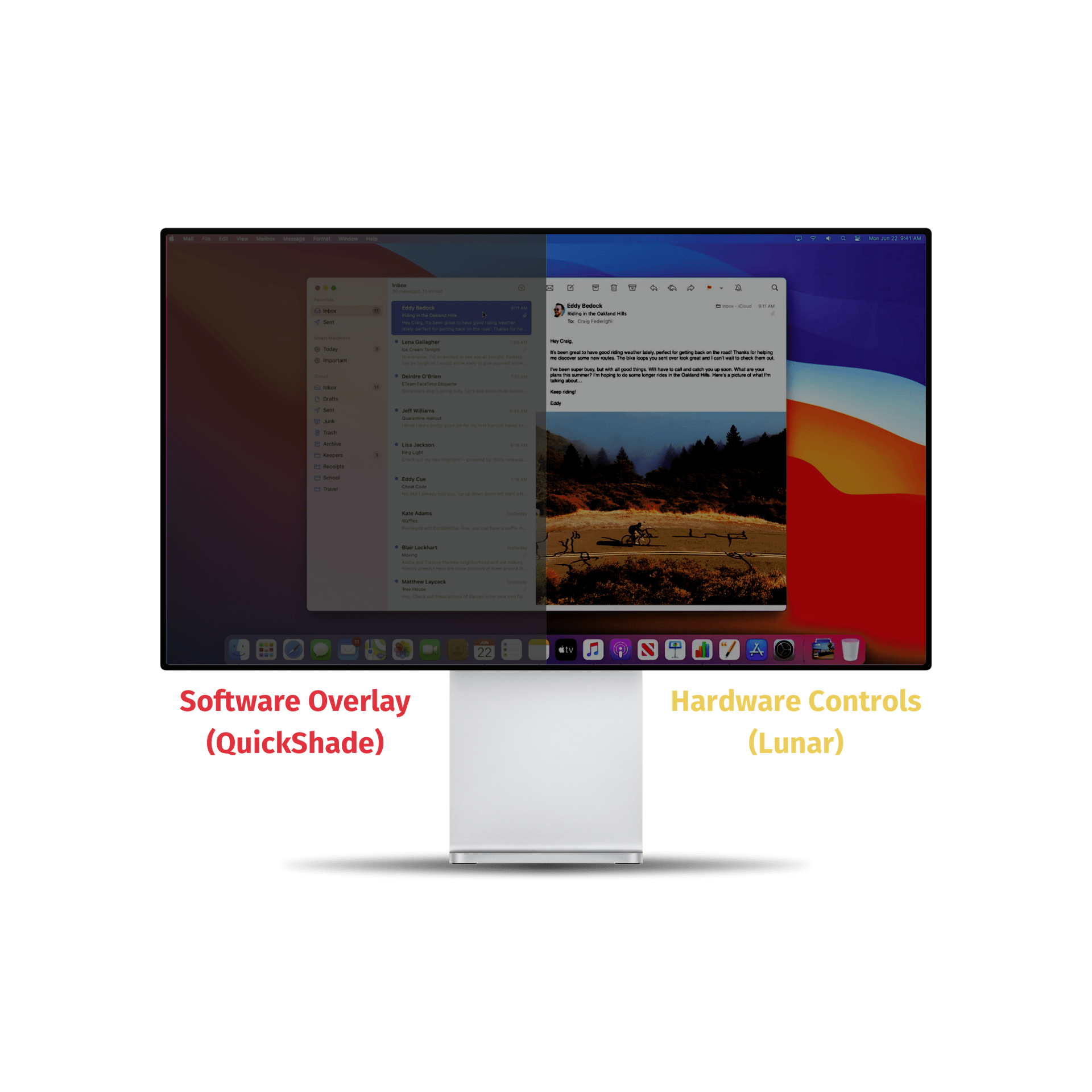 Dimmed version demo of DDC brightness