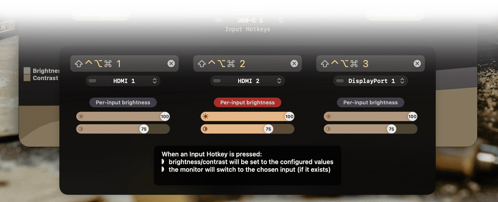 Screenshot showing Lunar's input hotkeys